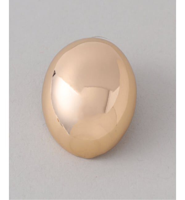 NOBLE「《追加予約》PETIT MOMENTS/プティモーメント Oval Stud Earrings」|ピアス|