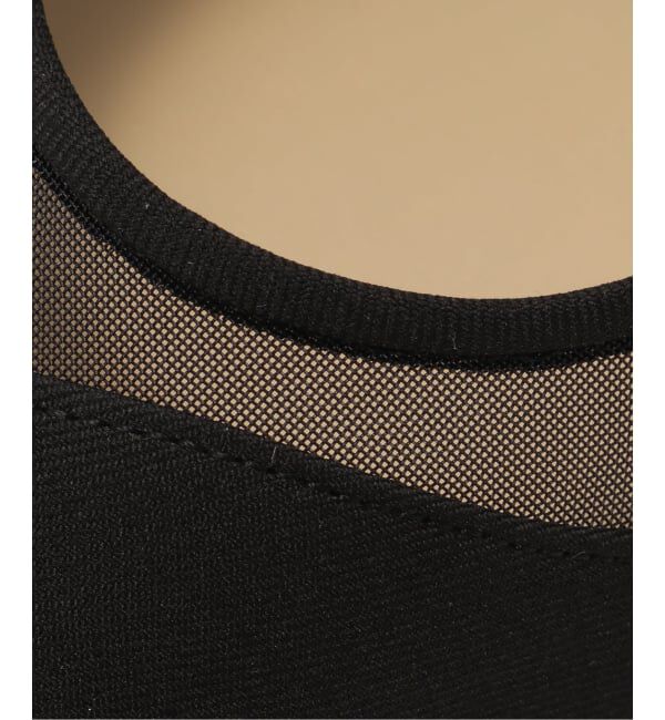  「《追加》6.5cmウェーブラインチュールパンプス」|パンプス|