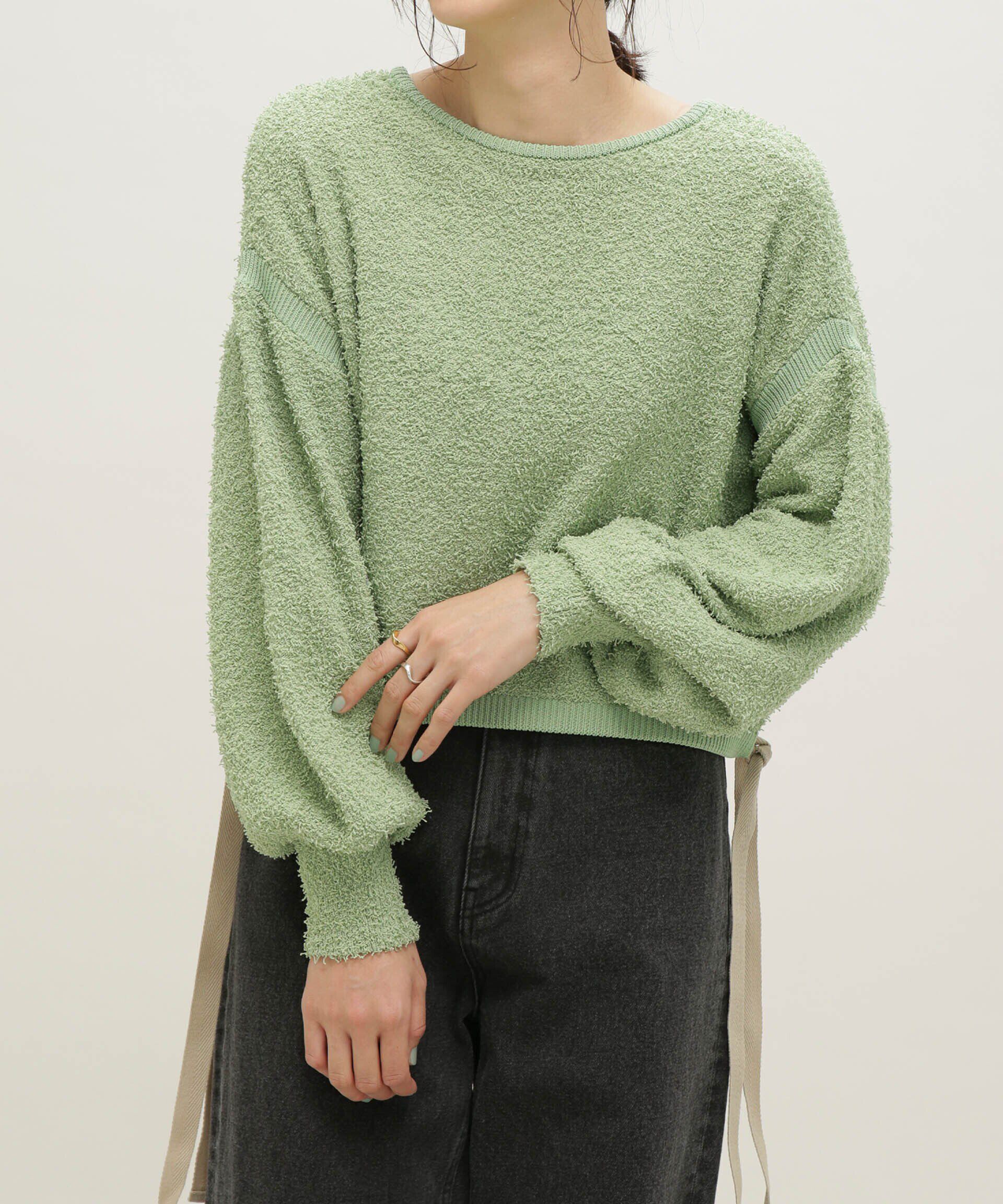 nano･universe「LB.03/前後2WAYジップアップニットトップス」|ニット・セーター|