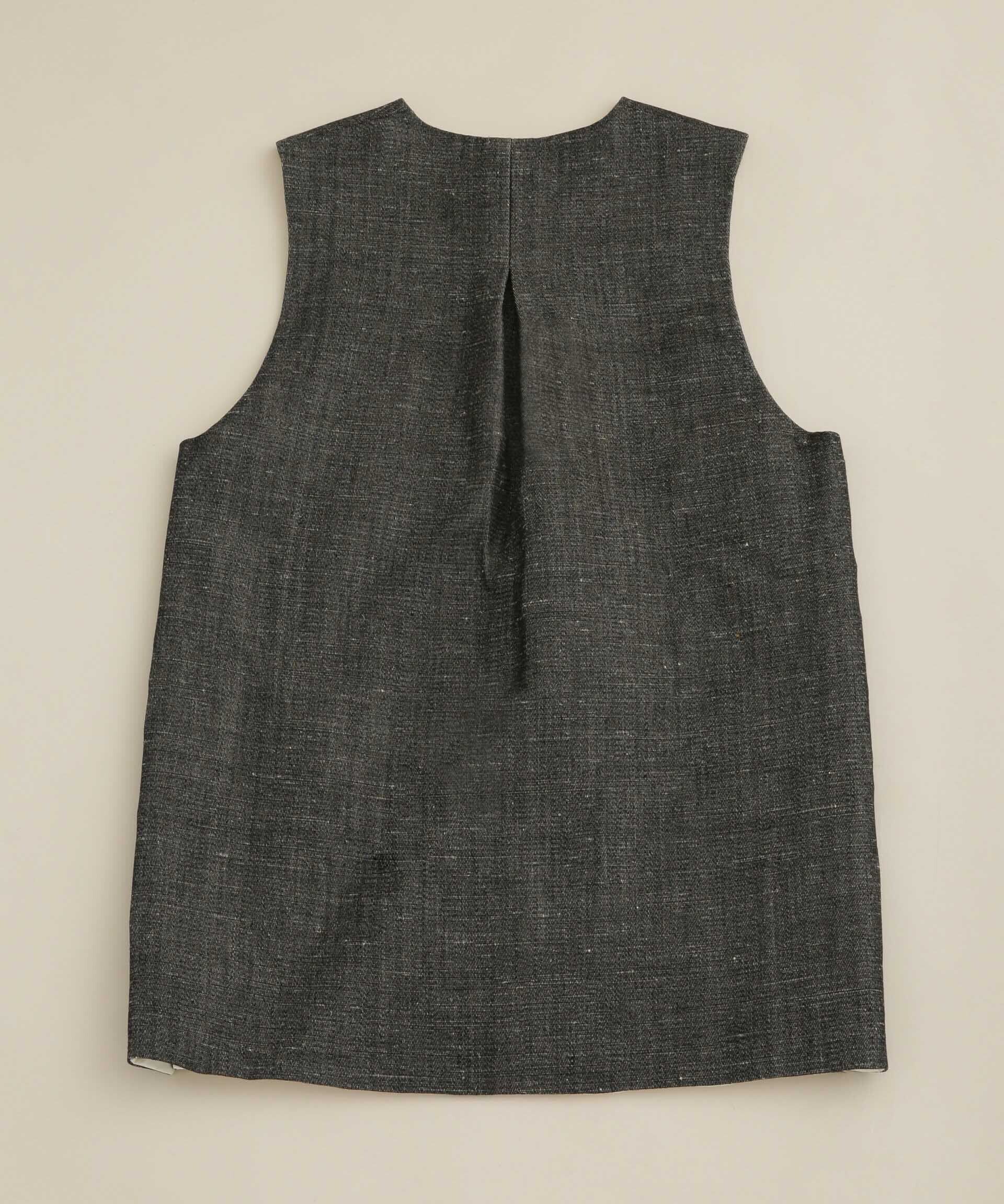 nano･universe「ＧＩＬＥＴ　－　Ｊｕｔｅ／Ｂａｍｂｏｏ　Ｔｗｉｌｌ」|ダウンベスト・ベスト|