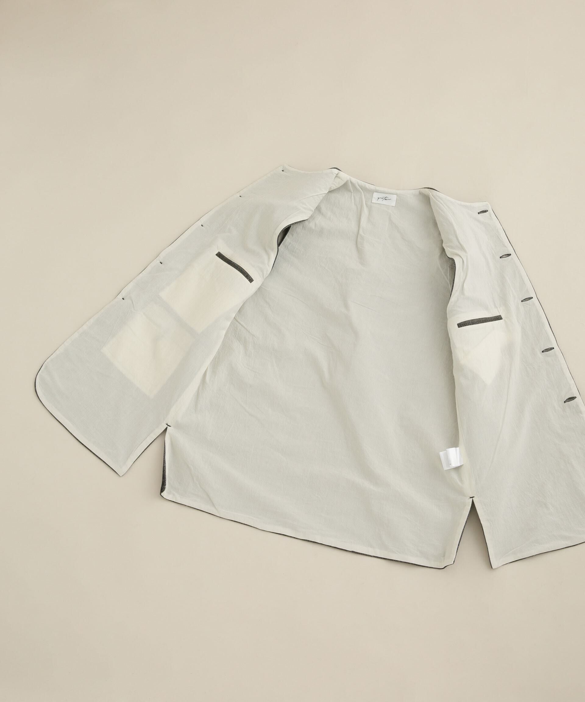 nano･universe「ＧＩＬＥＴ　－　Ｊｕｔｅ／Ｂａｍｂｏｏ　Ｔｗｉｌｌ」|ダウンベスト・ベスト|