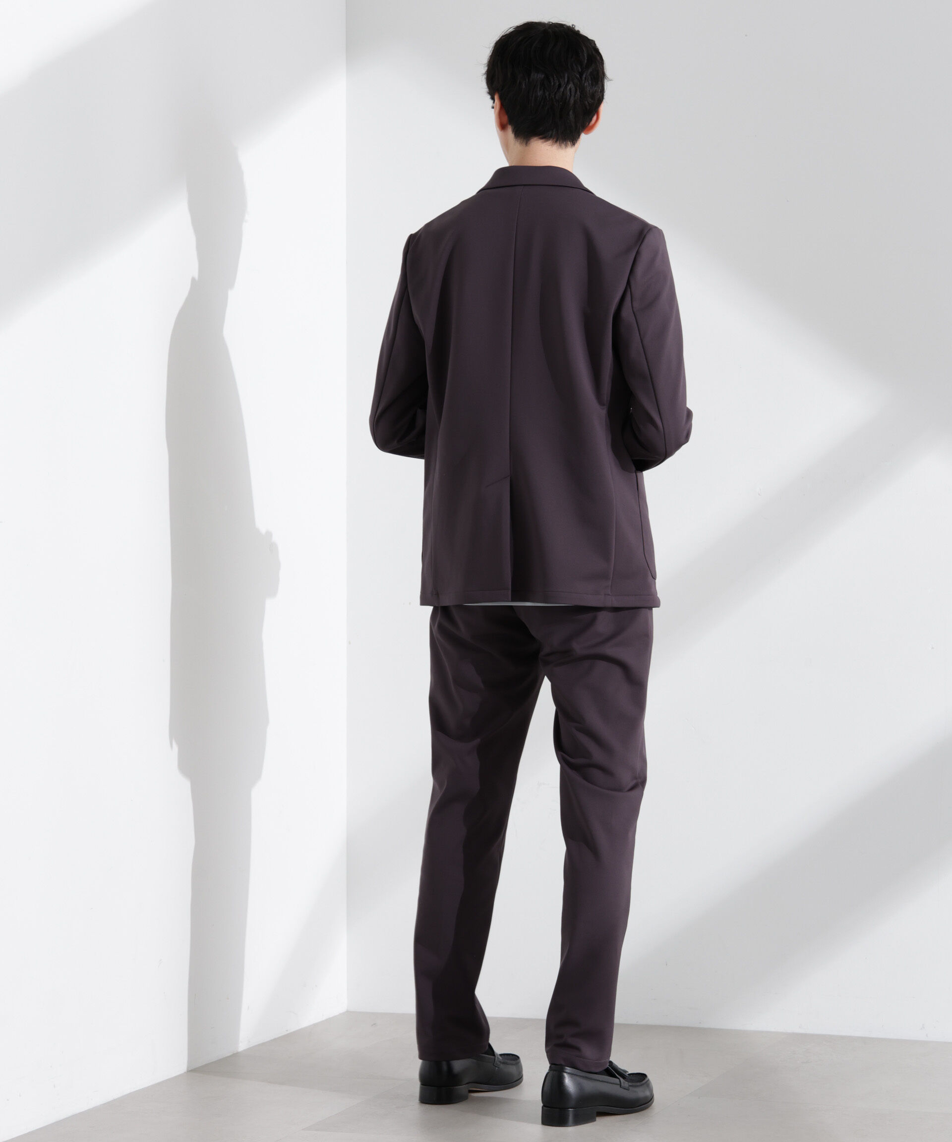 nano･universe「「N JACKET BASIC」TEXBRID(R)ポンチストレッチジャケット(セットアップ可)」|スーツ|