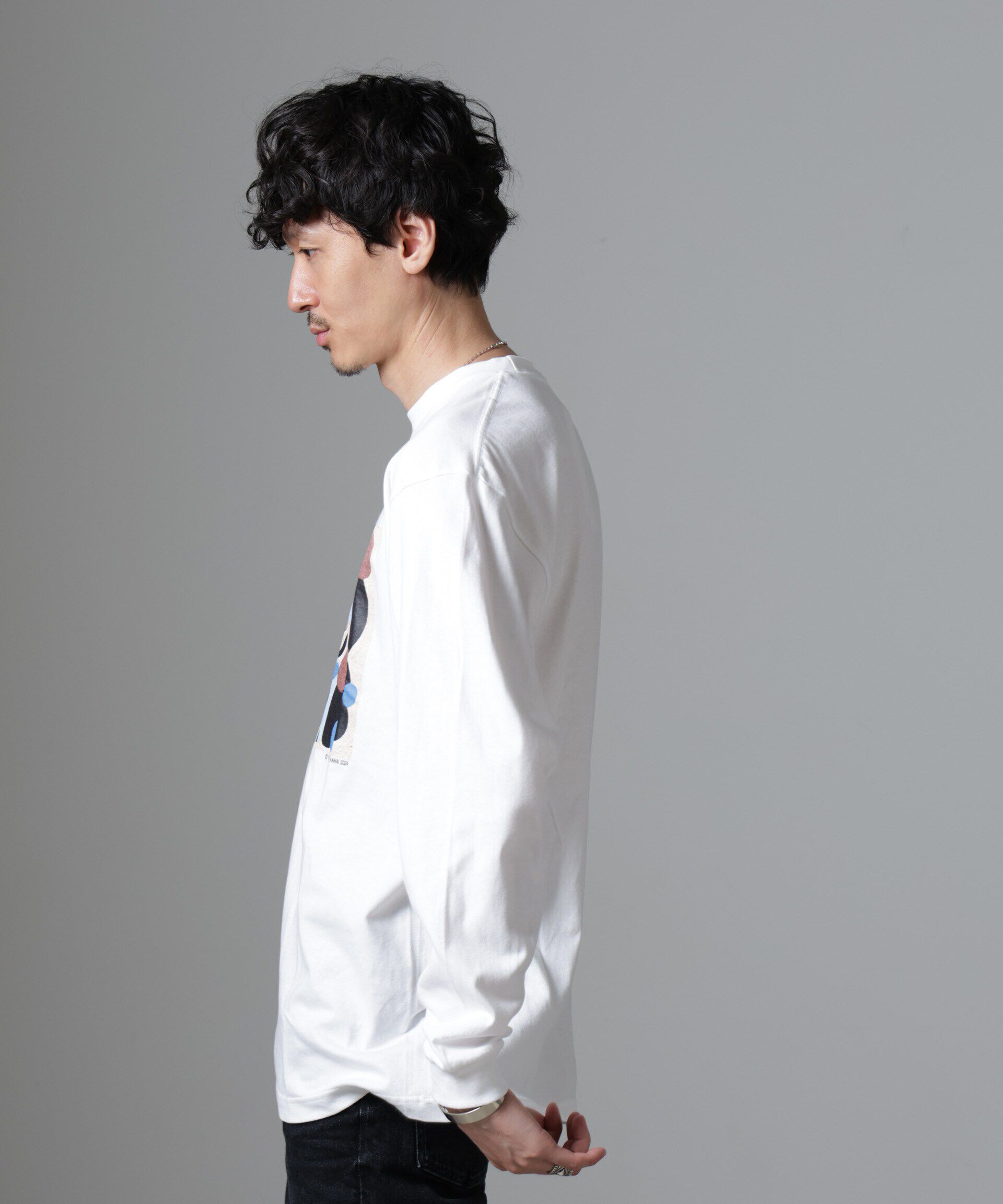 nano･universe「「着るアート」YUTAKA KAWAI ロングスリーブTEE」|Tシャツ・カットソー|
