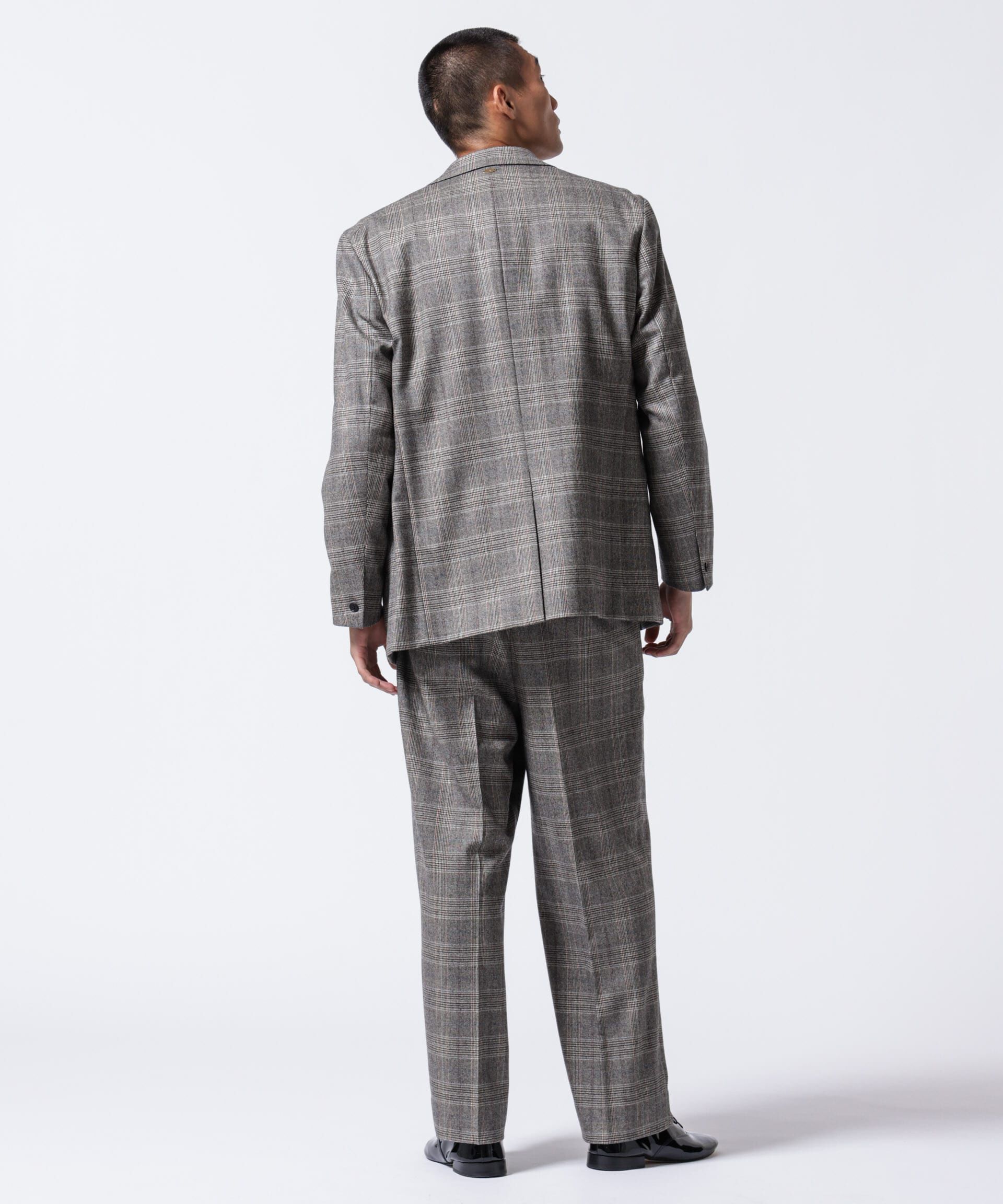 nano･universe「「ASSEMBLANC」2/60ウールラップディティールトラウザー(セットアップ可)」|スーツ|