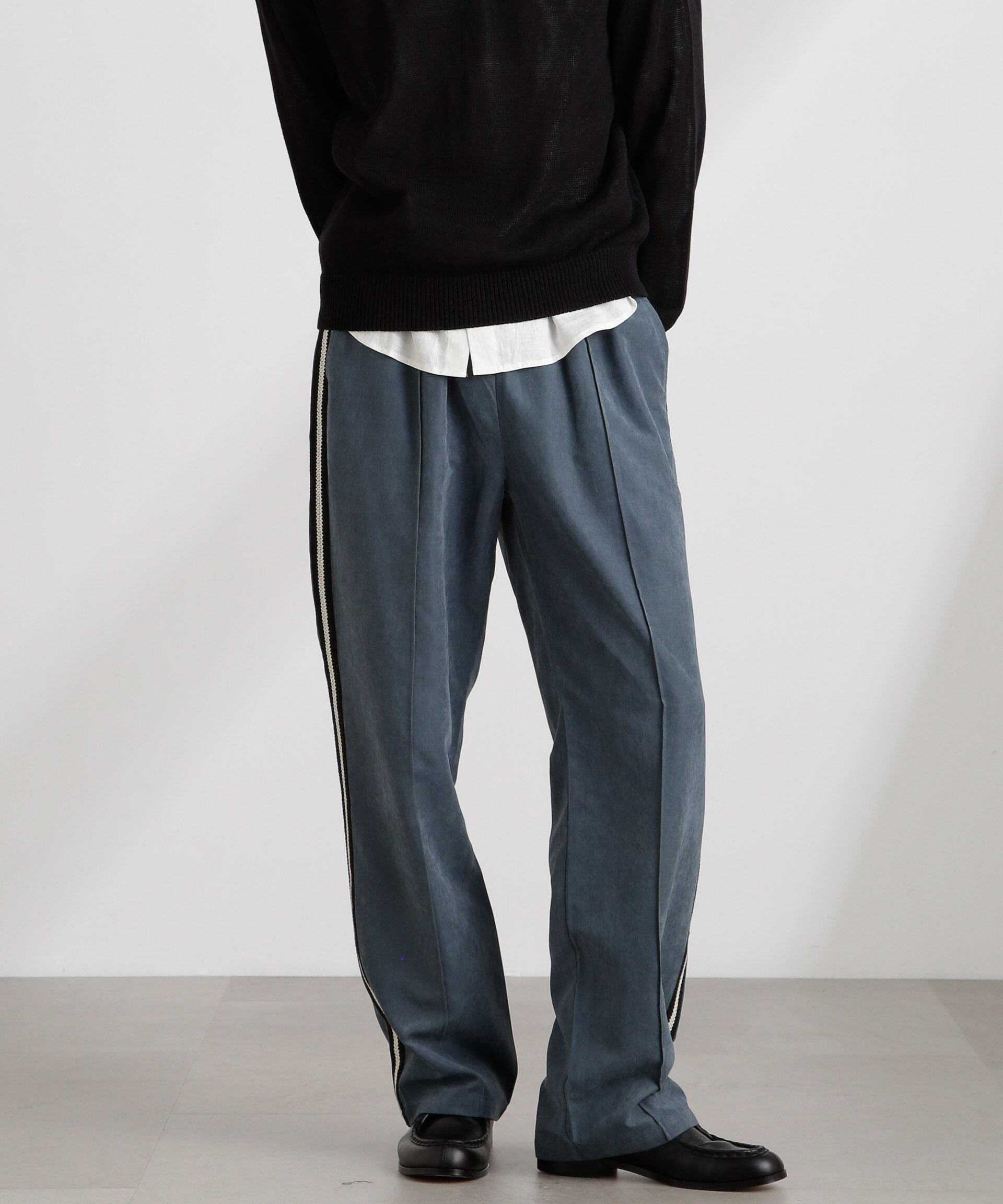 nano･universe「NORMANBROS/NORMANBROS別注 トラックパンツ」|チノ|