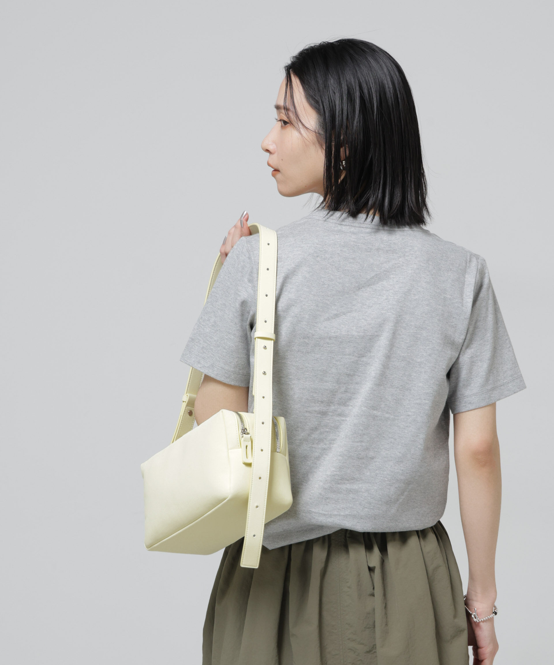 nano･universe「Anti Soaked(R) 汗染み防止クルーネックTシャツ」|Tシャツ・カットソー|