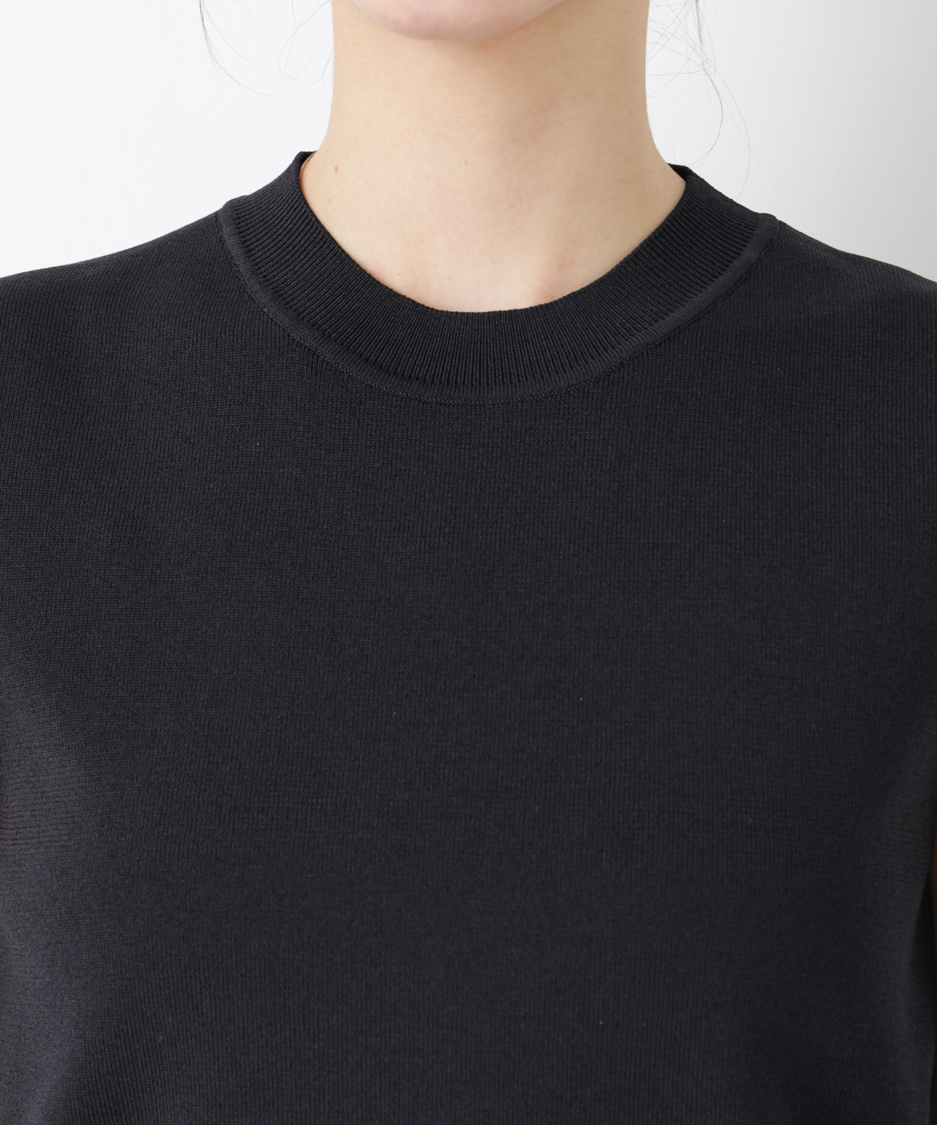 nano･universe「SUMMER VEIL KNIT 総針ノースリーブニット」|ニット・セーター|