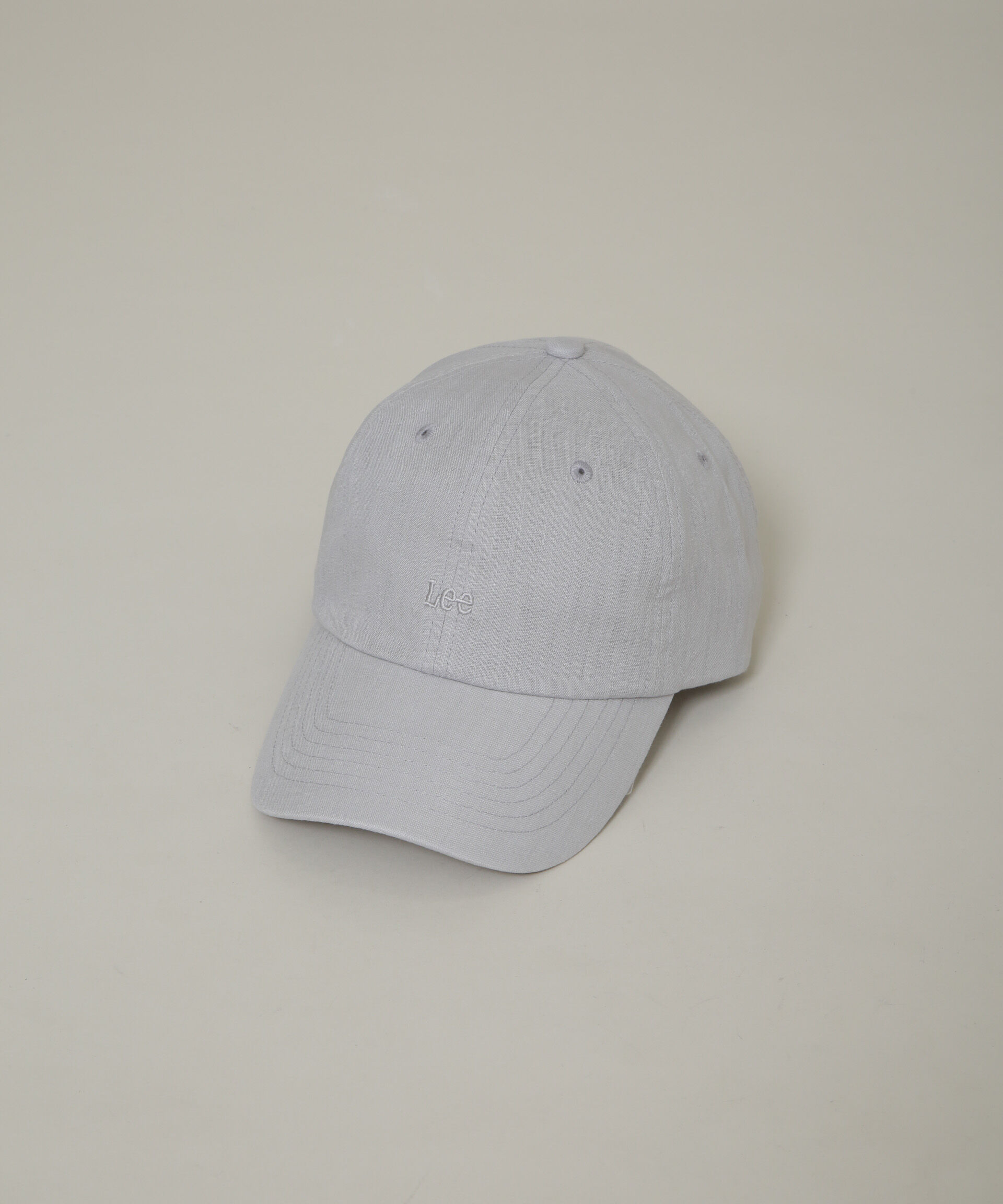 nano･universe「Lee/LEE LINEN 6P CAP」|キャップ・キャスケット|グレー