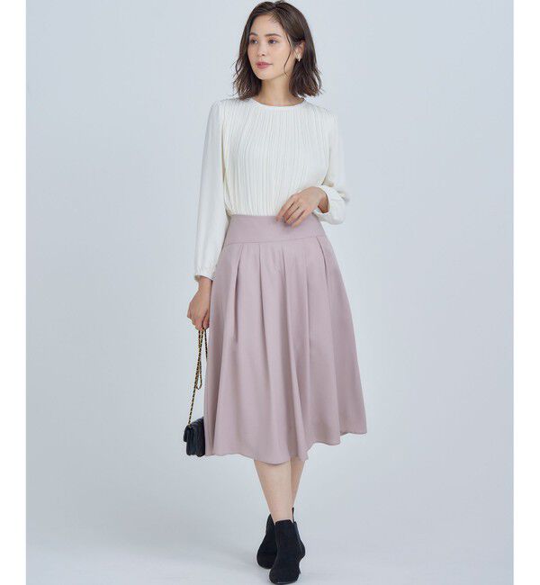 組曲「タックフレアカラースカート」|スカート|