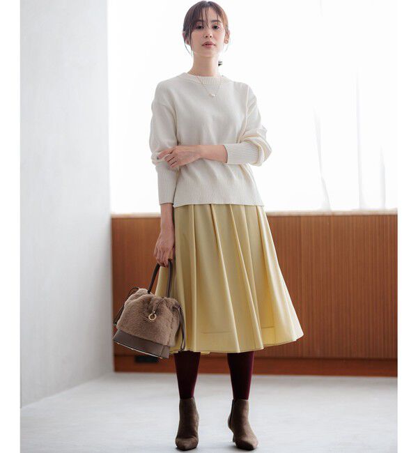 組曲「タックフレアカラースカート」|スカート|