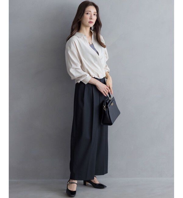 組曲「バウンディングシャーティングカシュクール ブラウス」|シャツ・ブラウス|