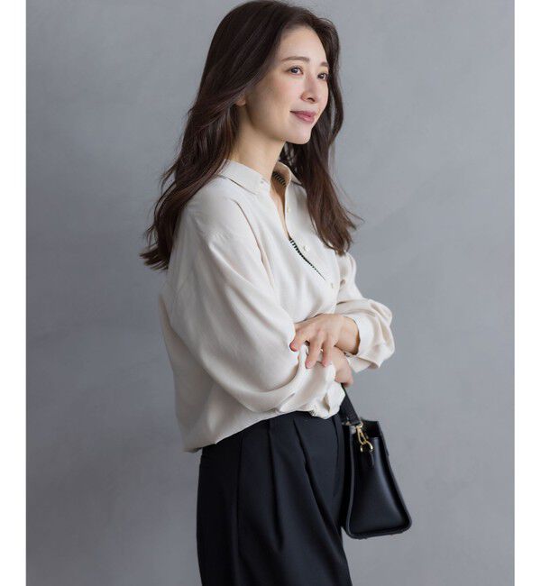 組曲「バウンディングシャーティングカシュクール ブラウス」|シャツ・ブラウス|