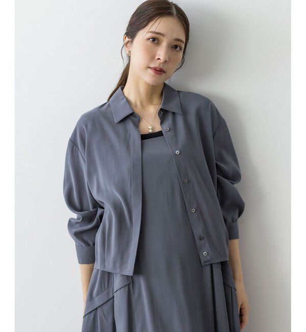 組曲「バウンディングシャーティングカシュクール ブラウス」|シャツ・ブラウス|