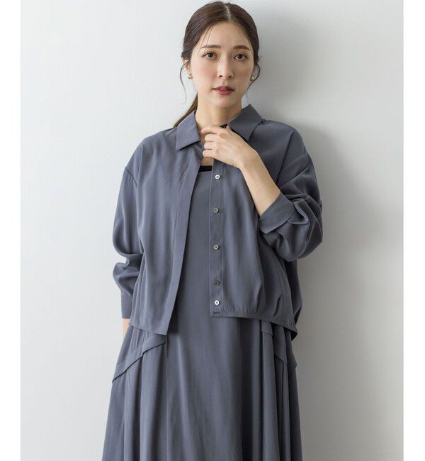 組曲「バウンディングシャーティングカシュクール ブラウス」|シャツ・ブラウス|