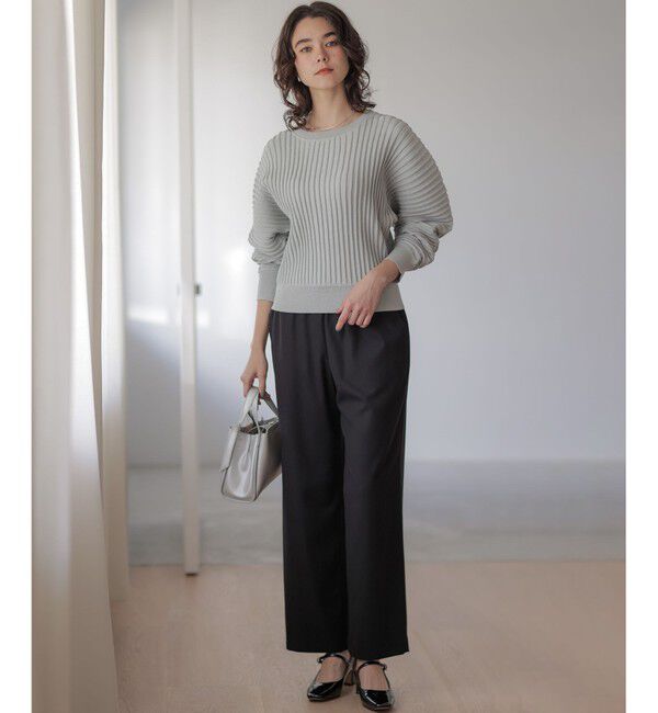 組曲「【加藤ローサさん着用】ツイル起毛ストレート パンツ」|その他|