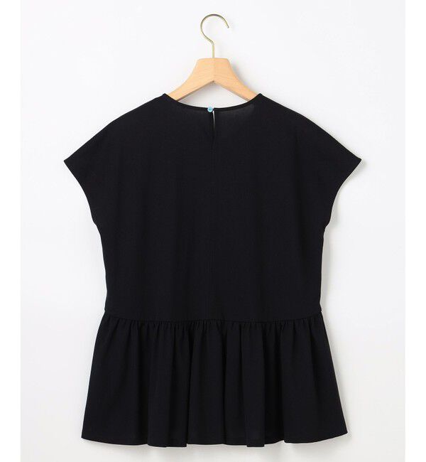 組曲「【WEB限定】トリコットジャージー ペプラムカットソー」|Tシャツ・カットソー|