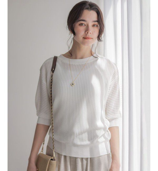 組曲「レーシーニット プルオーバー」|ニット・セーター|