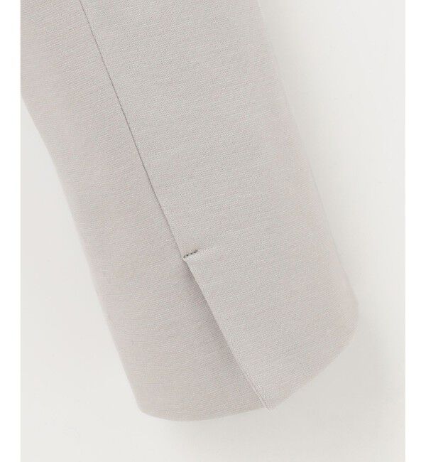 自由区「【好評につき追加生産/洗える】WASHABLEPONTE ノーカラージャケット」|ノーカラージャケット|