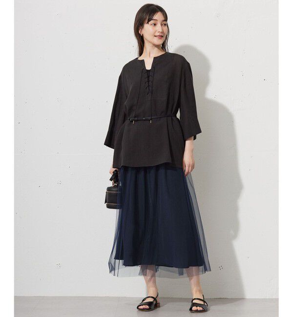 自由区「【WEB限定・マルチウェイ・洗える】リバーシブルスカートセットアップ ワンピース」|スーツ|