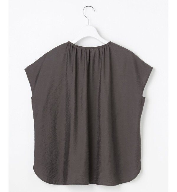 自由区「【カタログ掲載・人気素材・新型登場・セットアップ対応】エアリーツイルプルオーバー ブラウス」|シャツ・ブラウス|