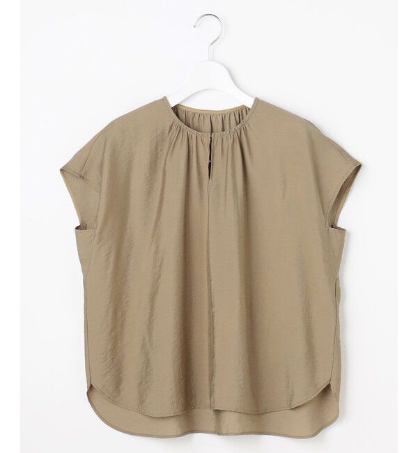 自由区「【カタログ掲載・人気素材・新型登場・セットアップ対応】エアリーツイルプルオーバー ブラウス」|シャツ・ブラウス|