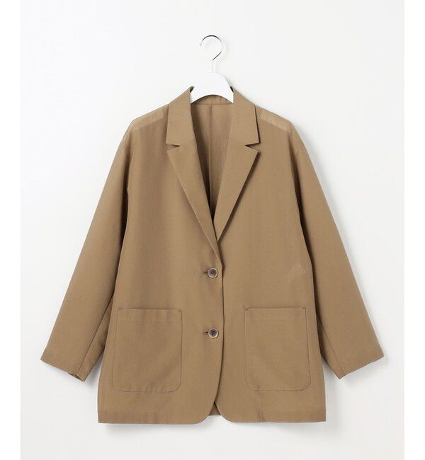 自由区「【カタログ掲載・軽やか】シアーボイルテーラード ジャケット」|テーラードジャケット|