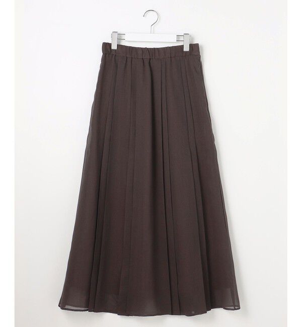 自由区「【カタログ掲載】オーガンジープリーツ スカート」|スカート|