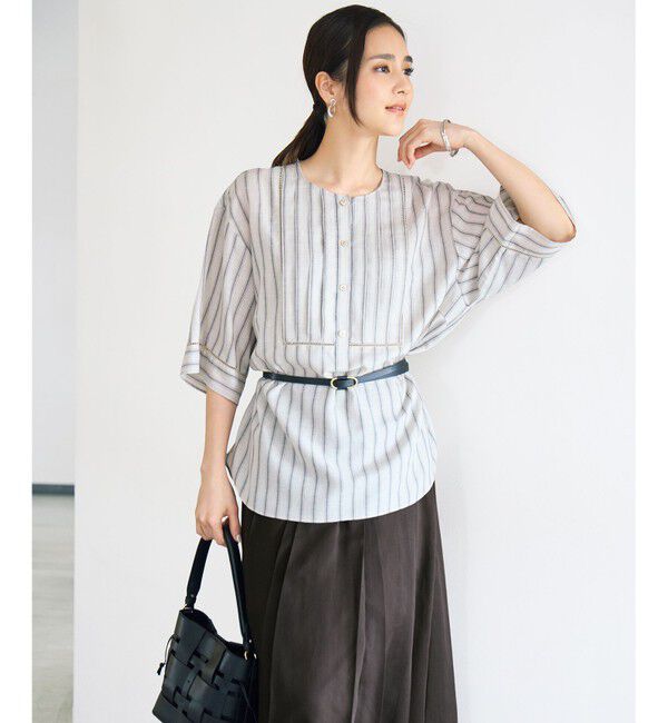 自由区「【カタログ掲載】オーガンジープリーツ スカート」|スカート|