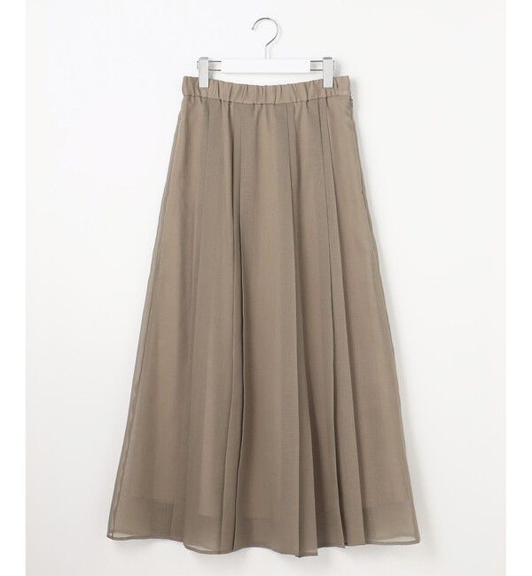 自由区「【カタログ掲載】オーガンジープリーツ スカート」|スカート|