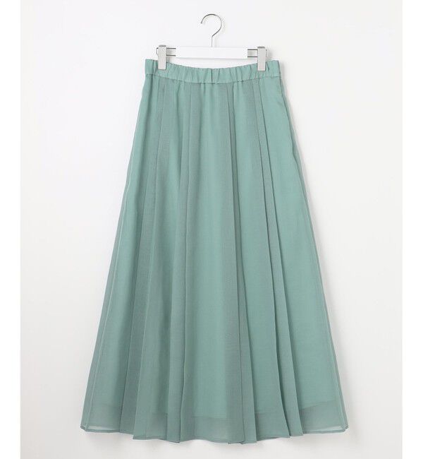 自由区「【カタログ掲載】オーガンジープリーツ スカート」|スカート|