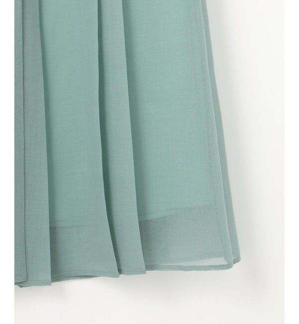 自由区「【カタログ掲載】オーガンジープリーツ スカート」|スカート|