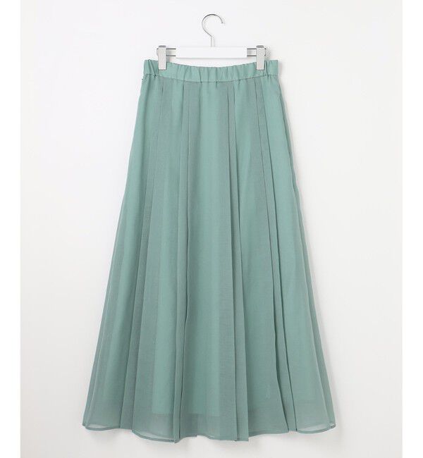 自由区「【カタログ掲載】オーガンジープリーツ スカート」|スカート|