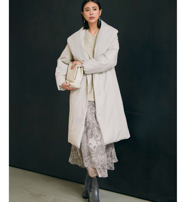 23区「【洗える】Erica クレープペイズリープリント スカート」|スカート|