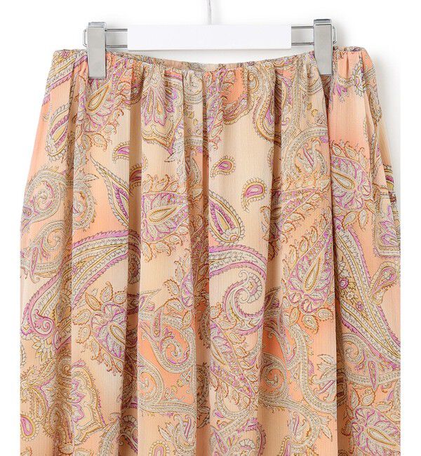 23区「【洗える】Erica クレープペイズリープリント スカート」|スカート|