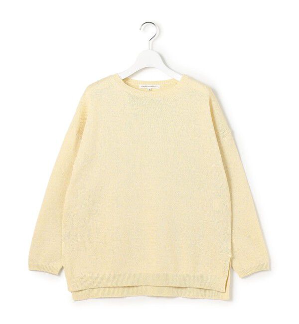 23区「コットンギマムリネ チュニック ニット」|ニット・セーター|