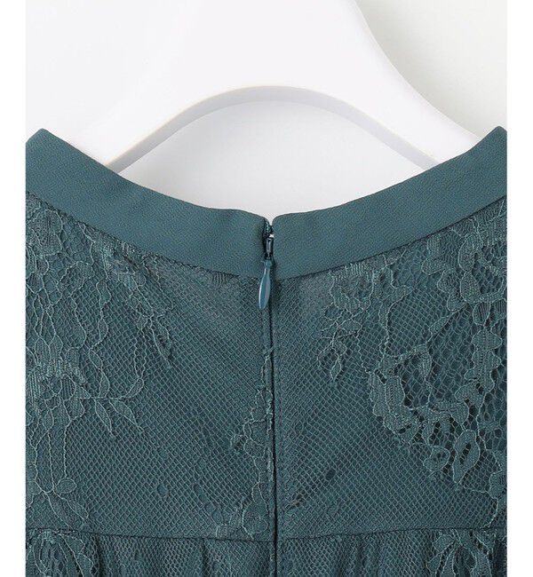 any SiS「【洗える】レーシーケープ ドレス」|ドレス|