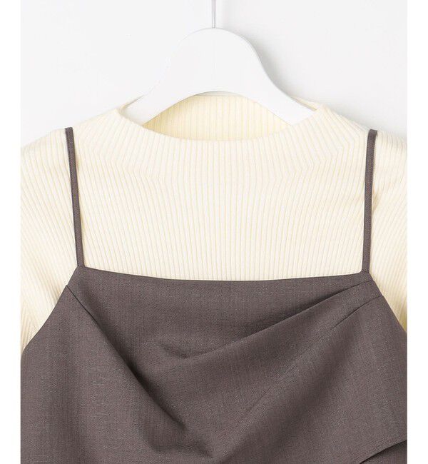 ANY SIS「【2SET】ビスチェ ワンピース &times; ニット セット」|スーツ|