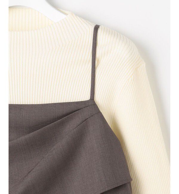 ANY SIS「【2SET】ビスチェ ワンピース &times; ニット セット」|スーツ|