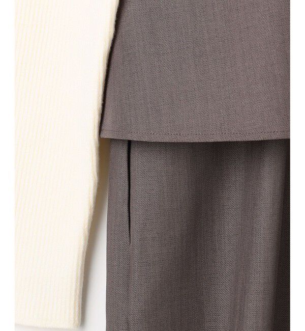 ANY SIS「【2SET】ビスチェ ワンピース &times; ニット セット」|スーツ|