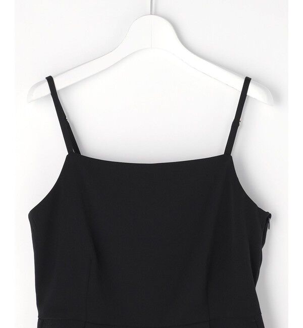 ANY SIS「【2SET】ジャガード ケープ トップス &times; サロペット」|ドレス|