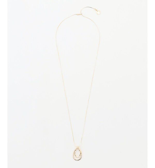 ANY SIS「ツイストリング ネックレス」|ネックレス|