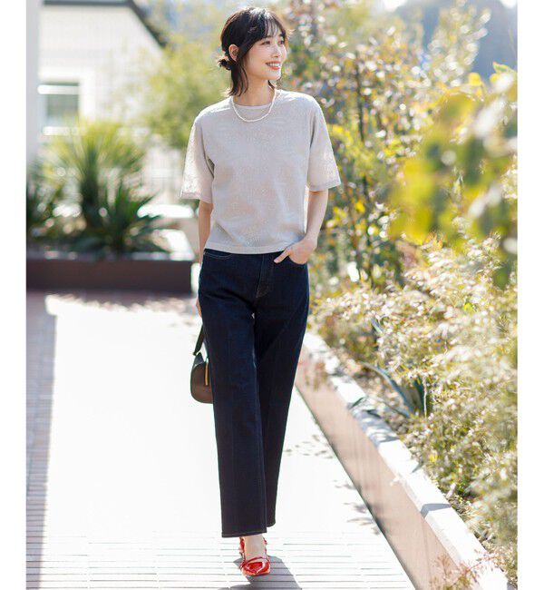 ANY SIS「レースクロップド プルオーバー」|シャツ・ブラウス|