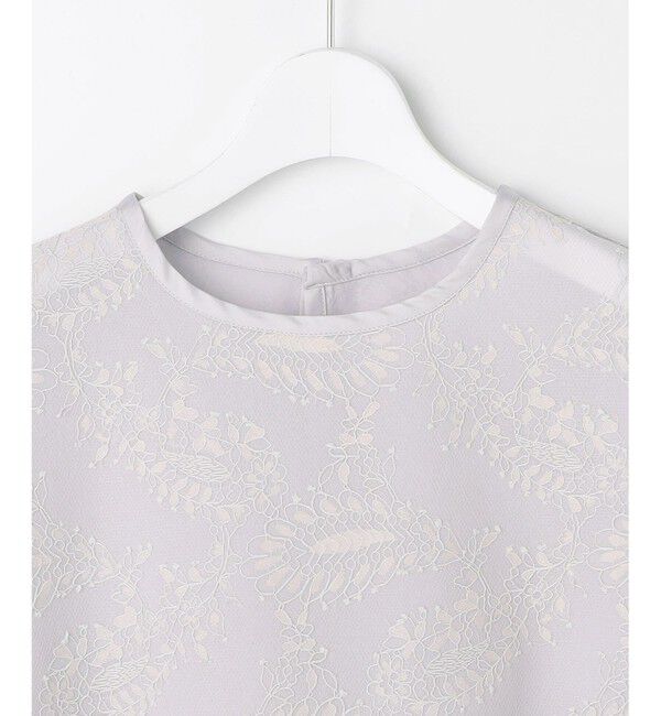 ANY SIS「レースクロップド プルオーバー」|シャツ・ブラウス|