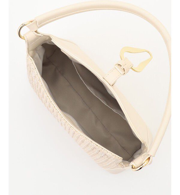 ANY SIS「雑材コンビハンドルバッグ」|ハンドバッグ|