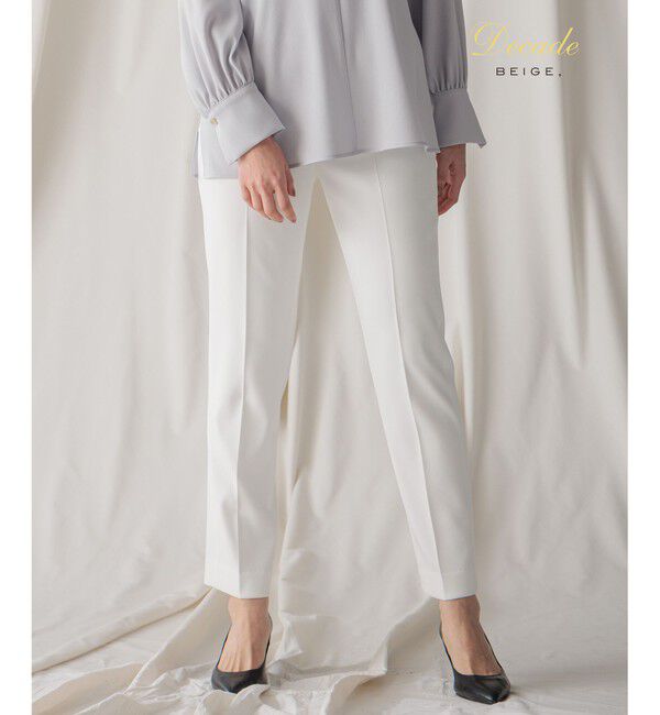 BEIGE,「LUIZA / クロップドパンツ」|その他|White