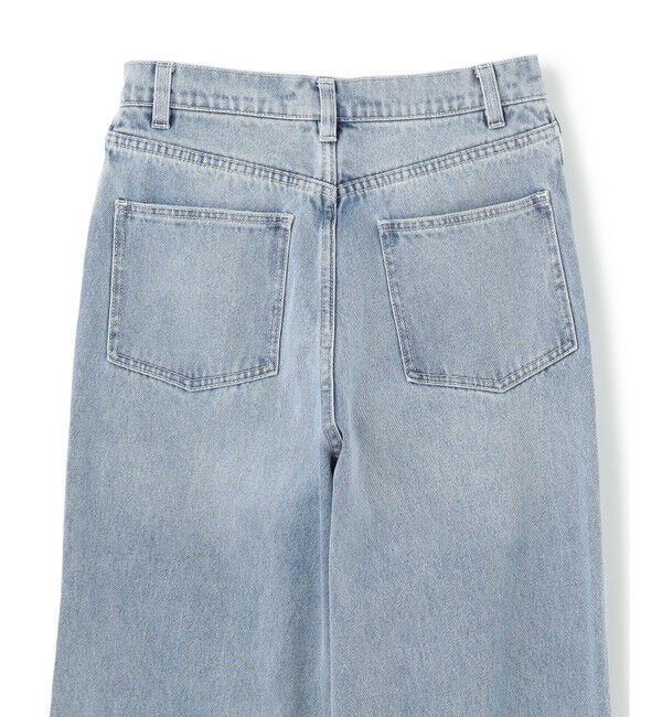 BEIGE,「【洗える】VICTOR / ワイドデニムパンツ」|デニム|