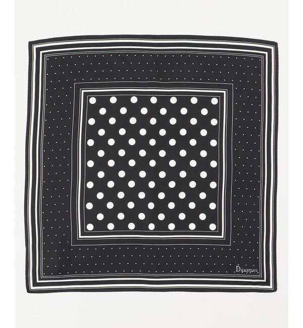 Diagram「シルクドットスカーフ」|バンダナ・スカーフ|