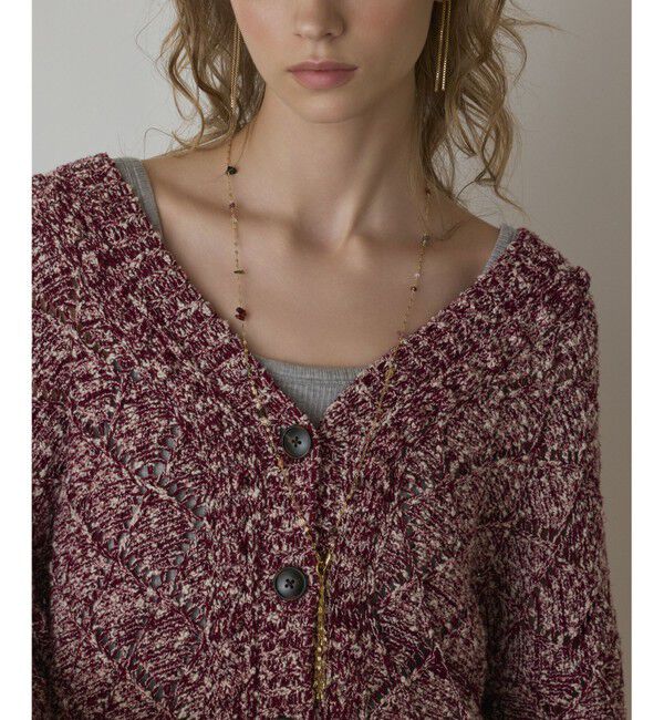 GRACE CONTINENTAL「オーバーニットカーディガン」|カーディガン|