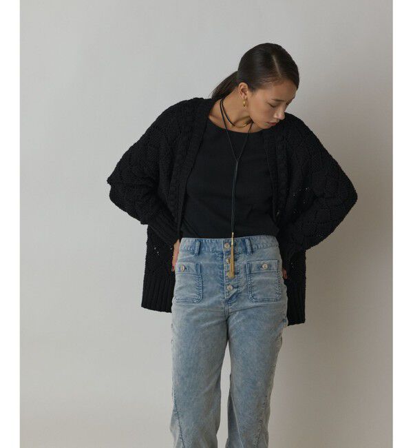 GRACE CONTINENTAL「オーバーニットカーディガン」|カーディガン|