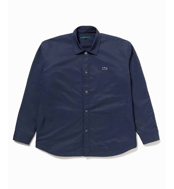 LACOSTE「プレーン&times;バッファローチェックリバーシブルシャツアウター」|シャツ・ブラウス|